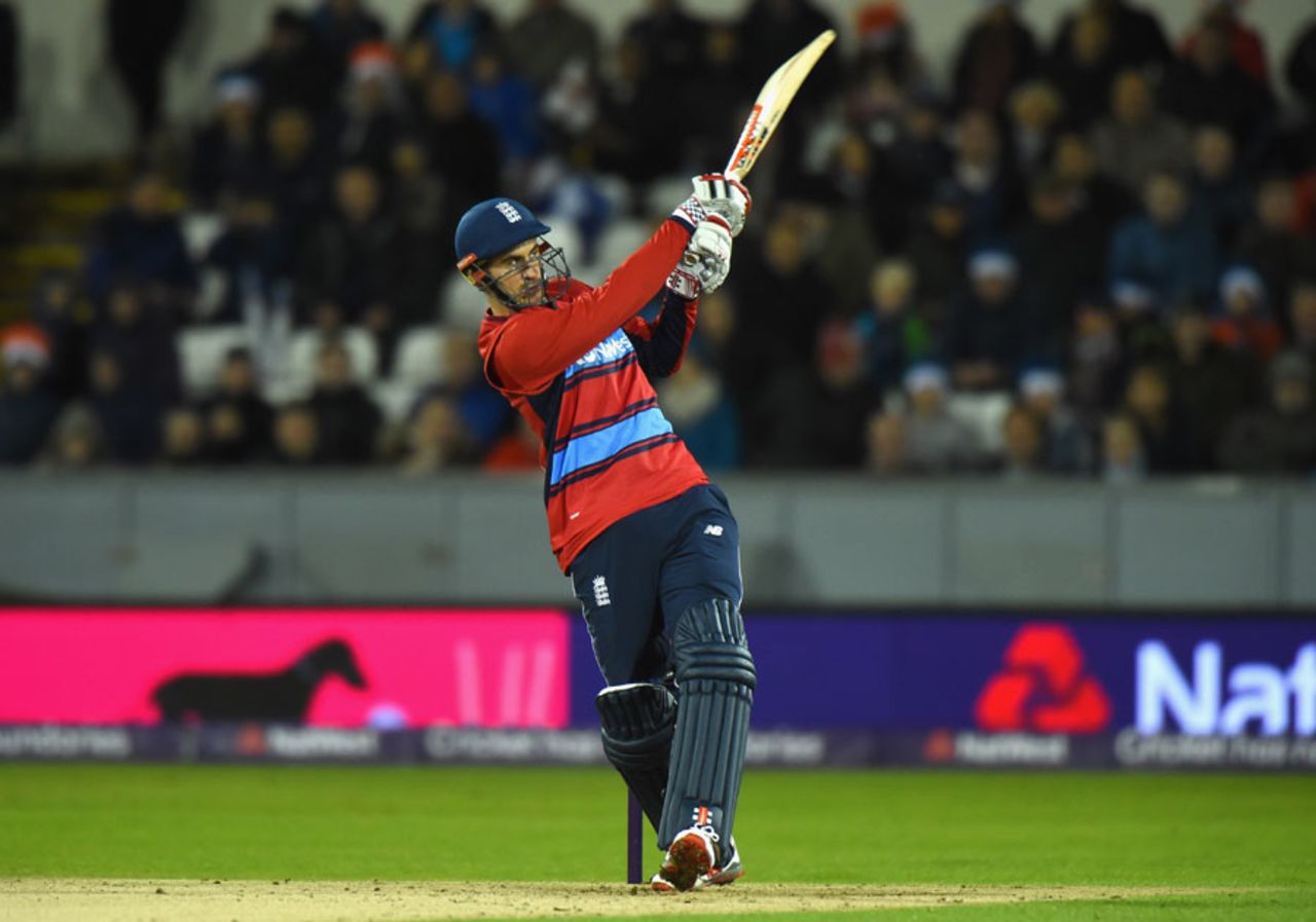 Alex Hales smashed a quickfire 43, England v West Indies, only T20I, Chester-le-Street, September 16, 2017