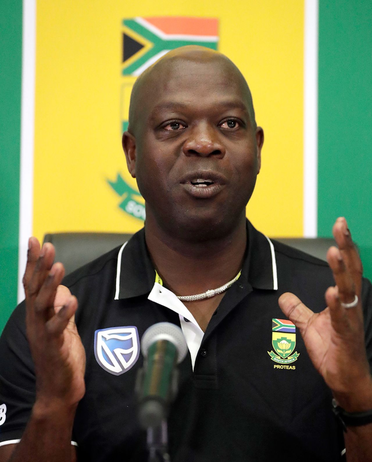 Ottis Gibson addressed his first press conference as South Africa's new coach, Johannesburg, September 19, 2017