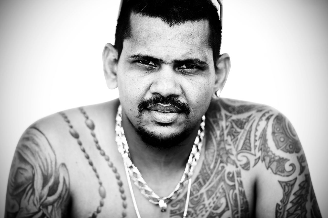 Sunil Narine gets his bling on
