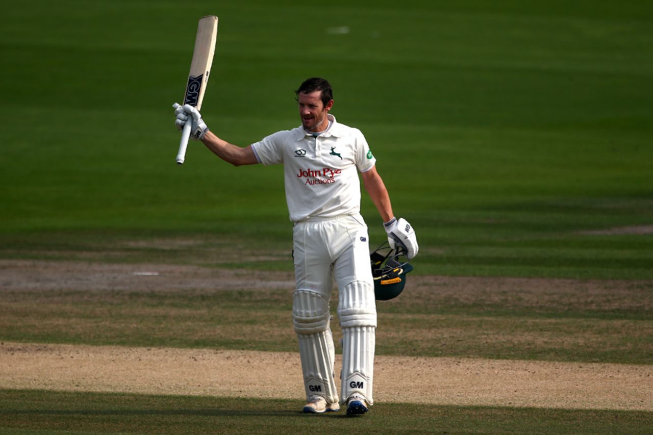Chris Read struck a hundred in his farewell match, Sussex v Notts, Specsavers Championship Division Two, Hove, September 27, 2017