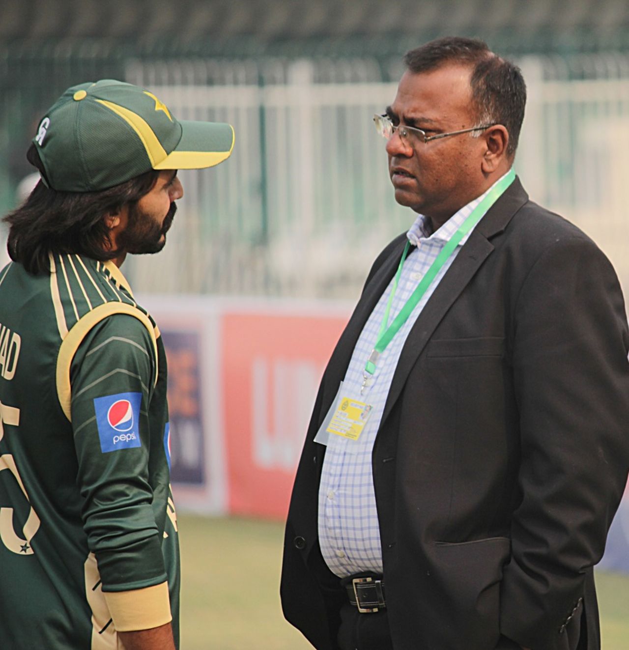 Basit Ali has a chat with Fawad Alam, Lahore, December 13, 2014