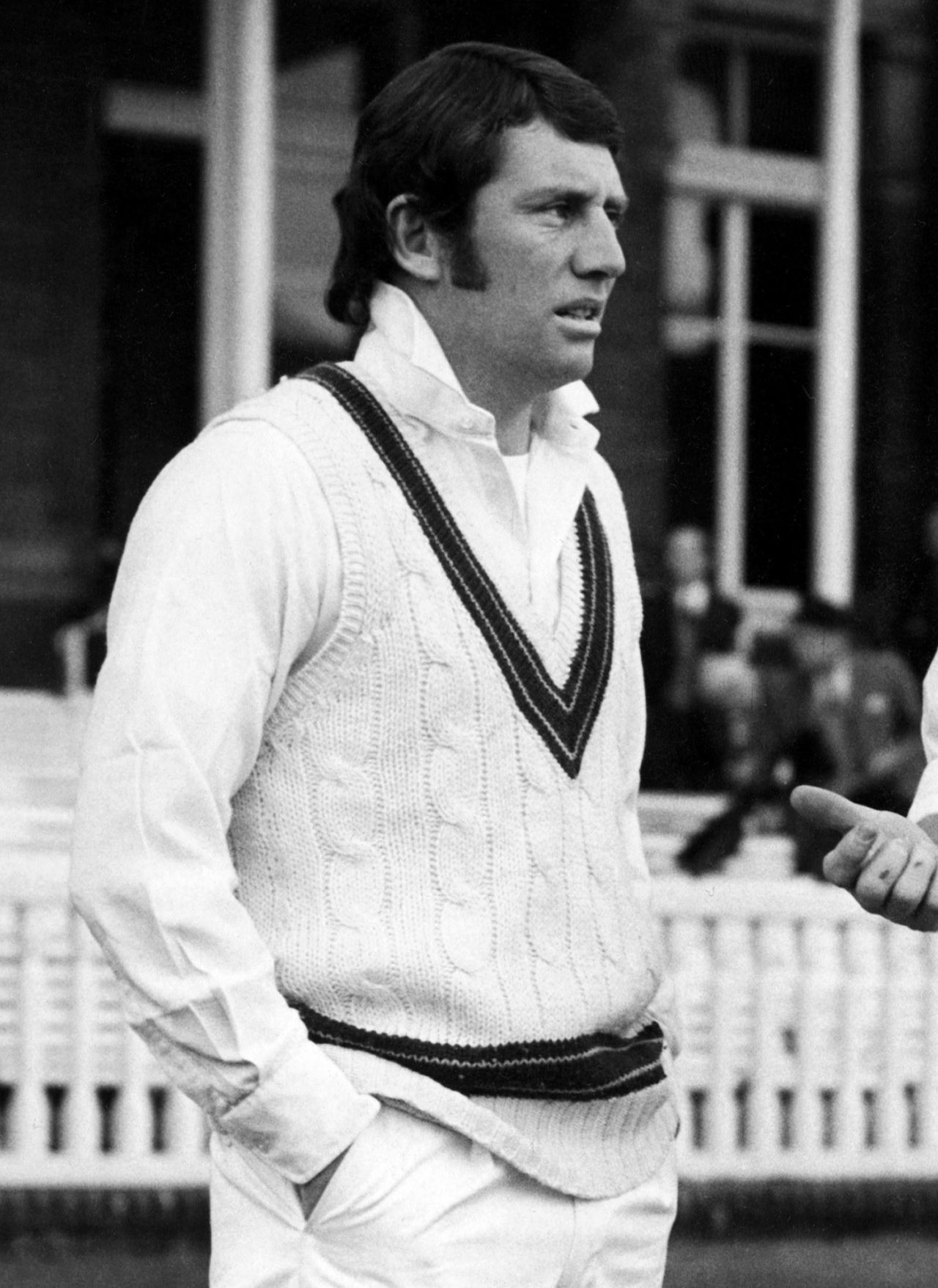 Ian Chappell on the first day of the Lord's Test, England v Australia, 2nd Test, Lord's, 1st day, June 22, 1972