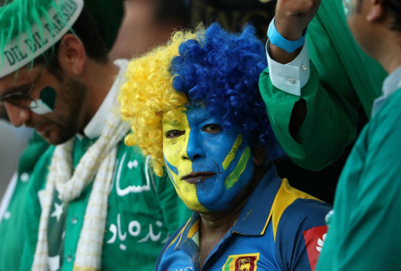 Dubai's festive Friday crowd was out in full force, Pakistan v Sri Lanka, 1st ODI, Dubai, October 13, 2017