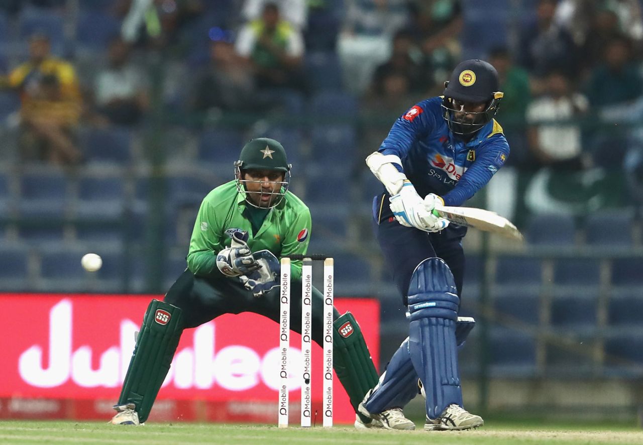 Upul Tharanga plays a flick, Pakistan v Sri Lanka, 2nd ODI, Abu Dhabi, 16 October, 2017