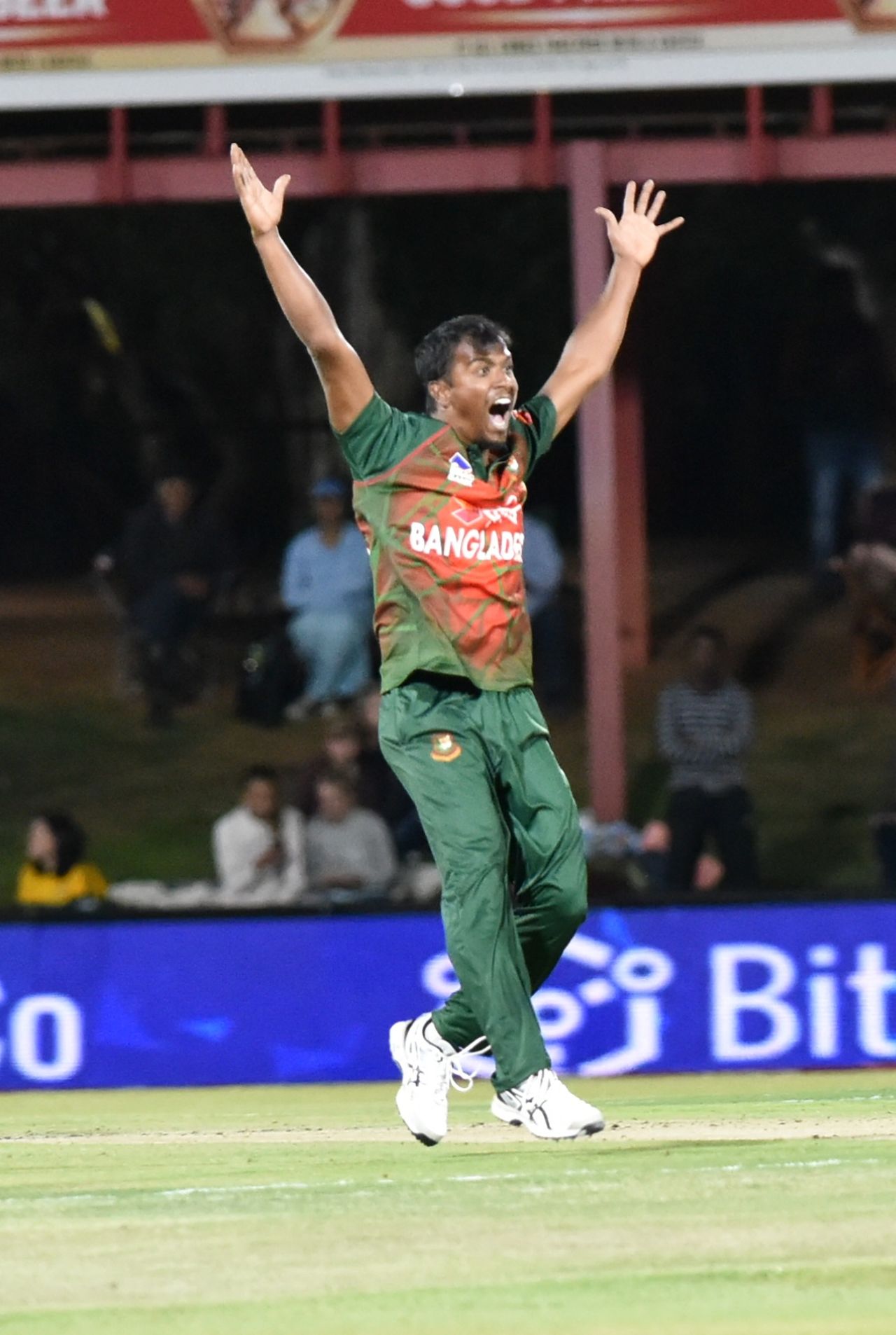 Rubel Hossain bowled some excellent yorkers, South Africa v Bangladesh, 1st T20I, Bloemfontein, October 26, 2017