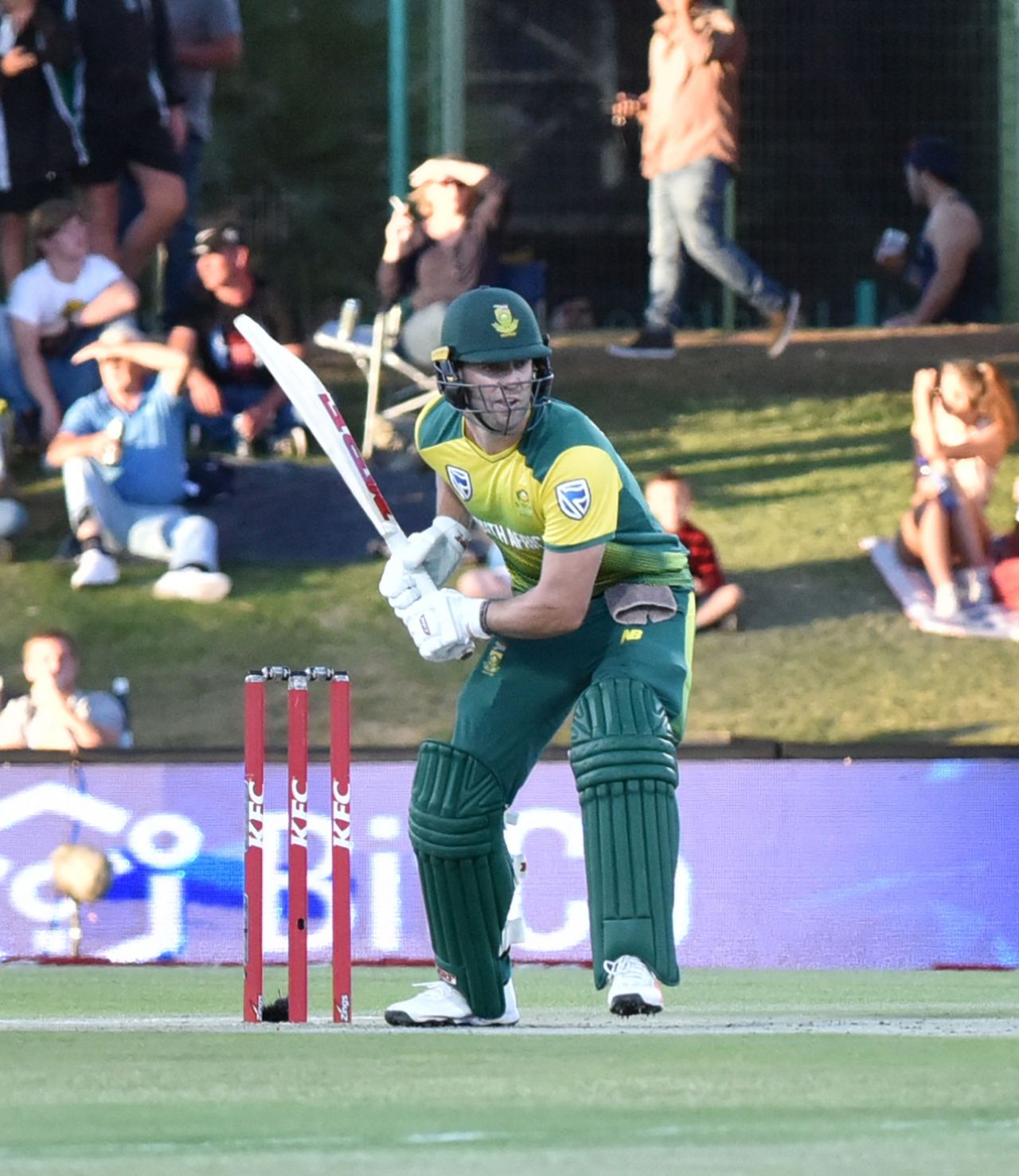 AB de Villiers fell one run short of fifty, South Africa v Bangladesh, 1st T20I, Bloemfontein, October 26, 2017