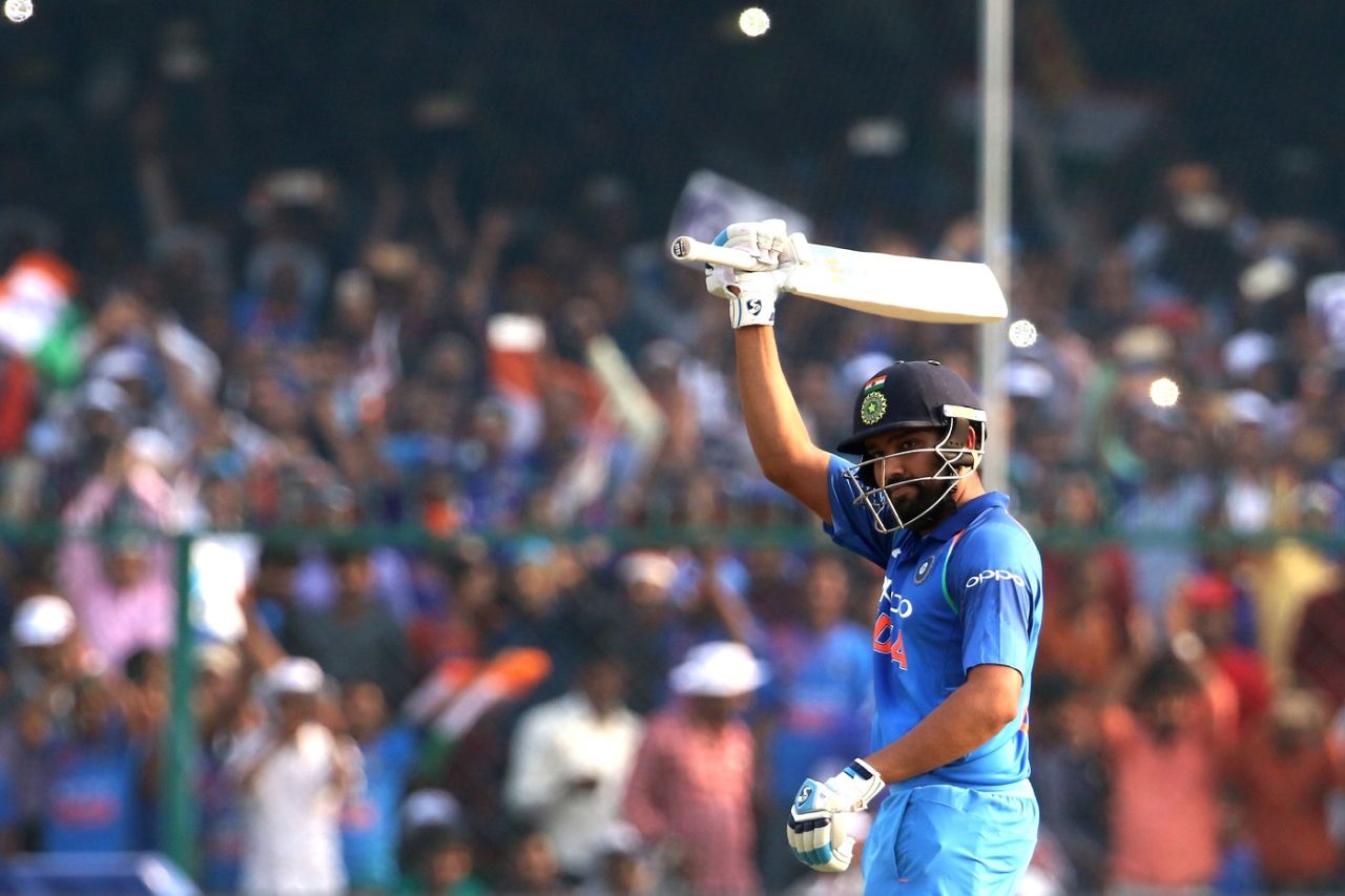 Rohit Sharma struck his 15th ODI hundred, India v New Zealand, 3rd ODI, Kanpur, October 29, 2017