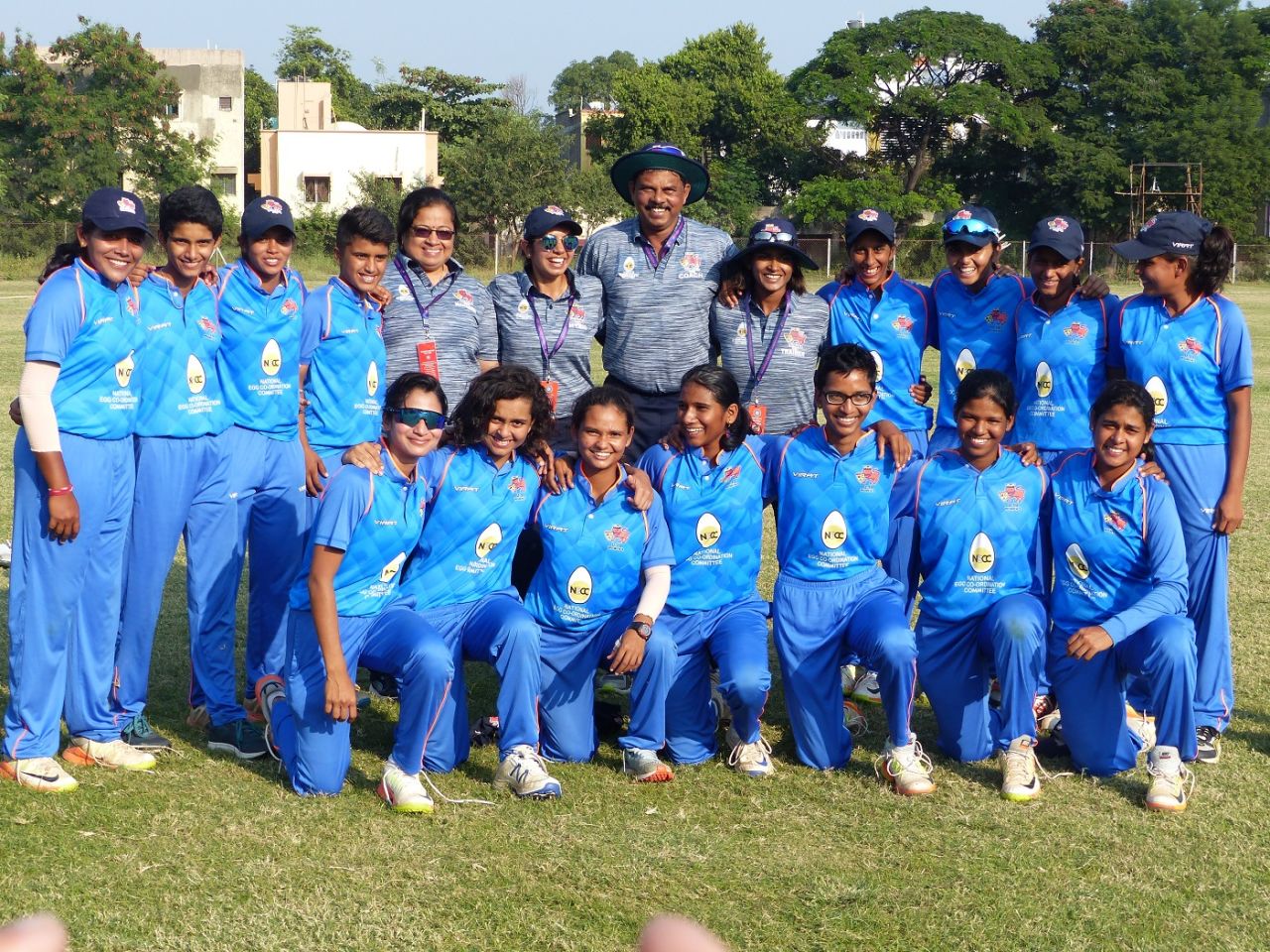 The Mumbai U19 team pose for a photograph, Mumbai, October 5, 2017