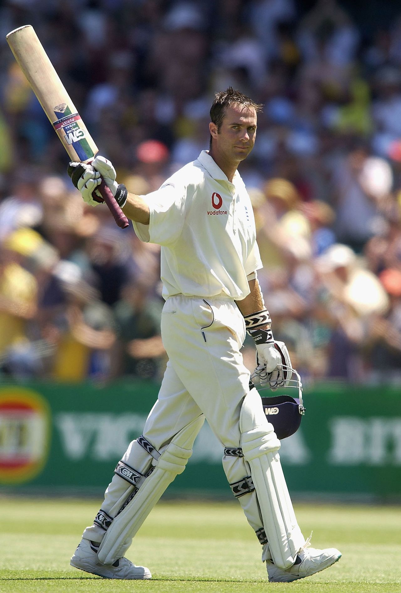 Michael Vaughan made a matchwinning century at Sydney in 2002-03
