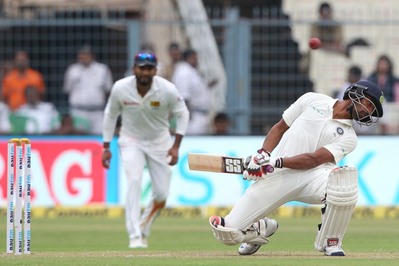 The perfect sway by Wriddhiman Saha, India v Sri Lanka, 1st Test, 2nd day, Kolkata, November 17, 2017