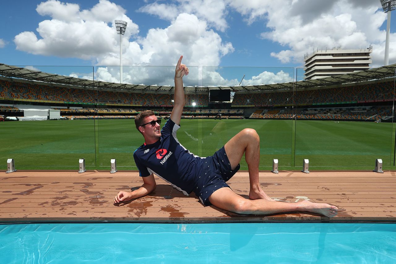 Jake Ball strikes a pose, Brisbane, November 20, 2017