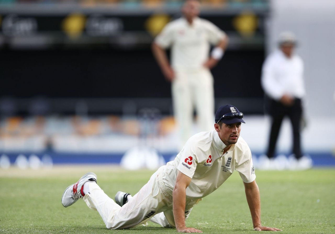 England were subjected to a tough day on the field, Australia v England, 1st Test, Brisbane, 4th day, November 26, 2017