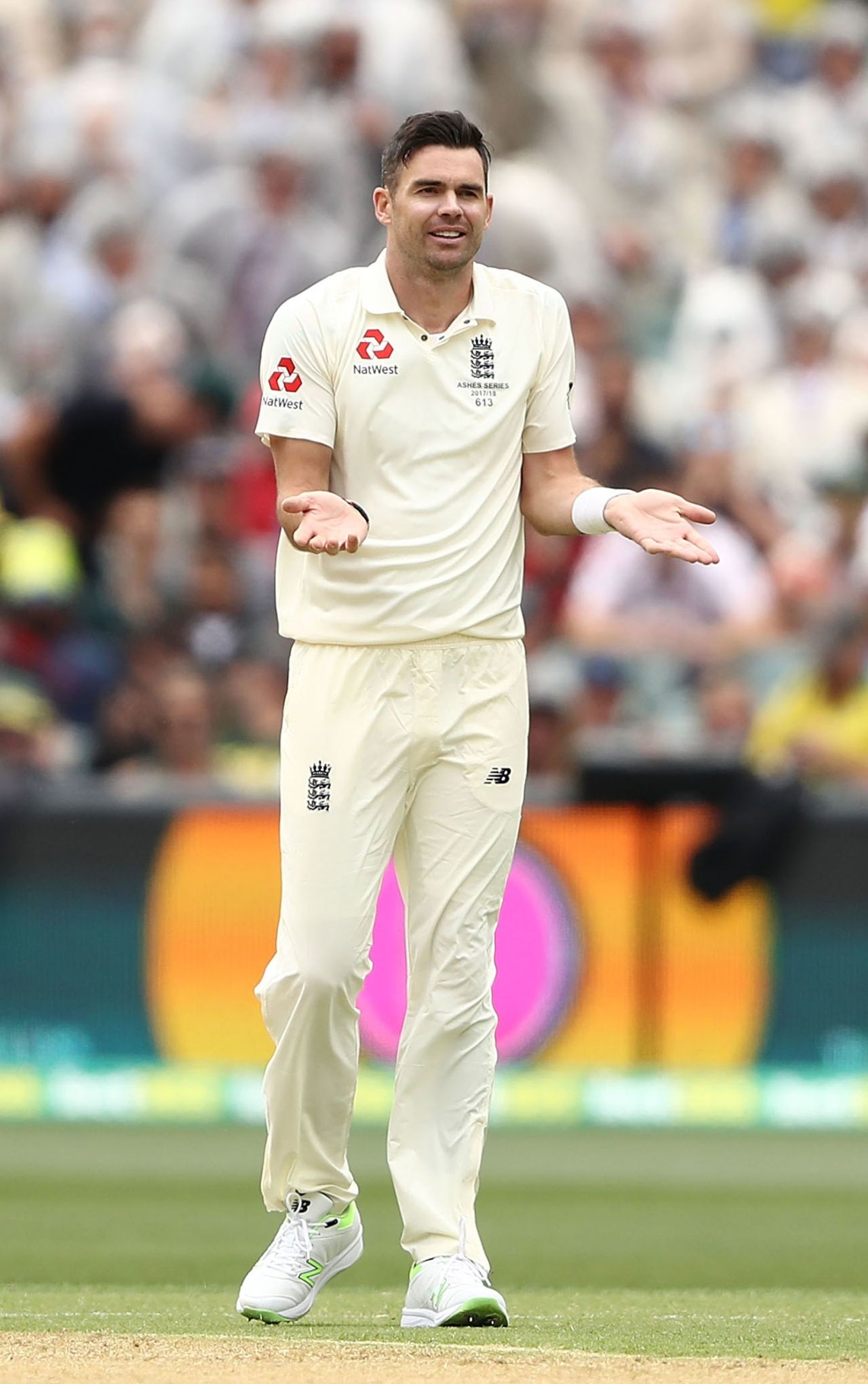 James Anderson twice had lbw decisions overturned, Australia v England, 2nd Test, The Ashes 2017-18, 2nd day, Adelaide, December 3, 2017