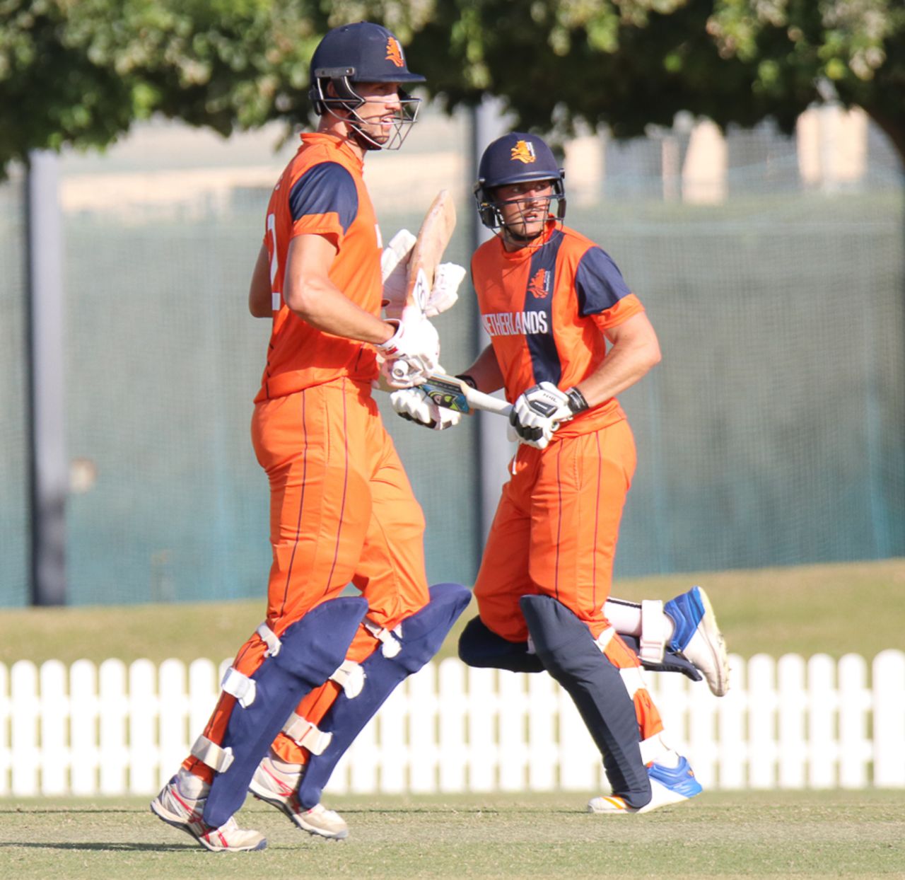 Ben Cooper and Wesley Barresi produced a WCL Championship record partnership for any wicket of 236 runs, Namibia v Netherlands, 2015-17 WCL Championship, Dubai, December 6, 2017