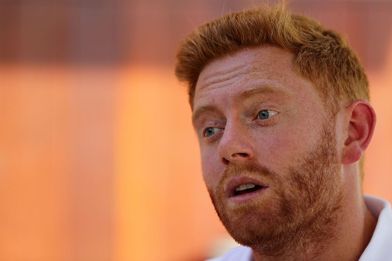 Jonny Bairstow at a Yorkshire Tea event in Perth, December 11, 2017