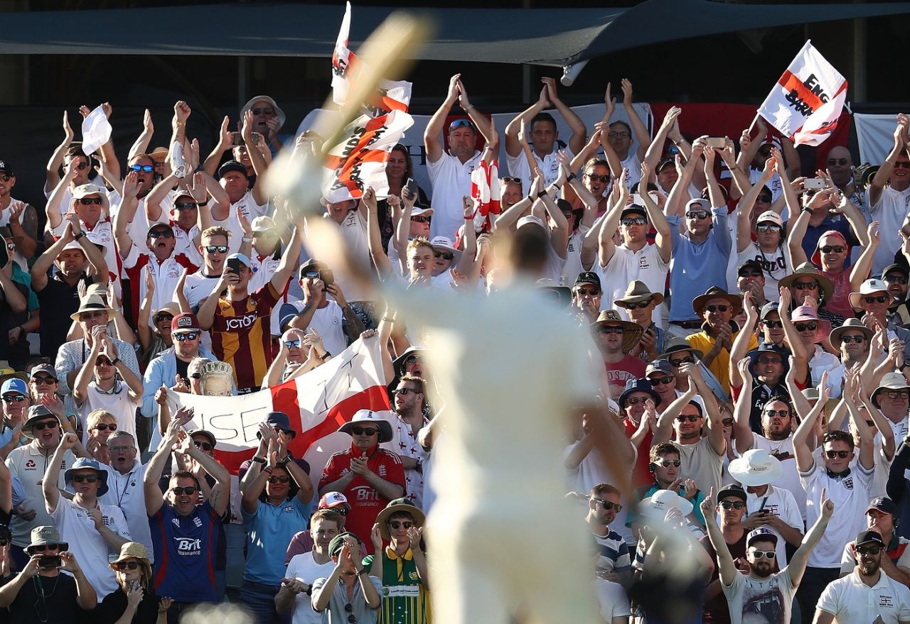 Dawid Malan's maiden Test hundred thrilled the Barmy Army, Australia v England,  3rd Test, Perth, 1st day, December 14, 2017