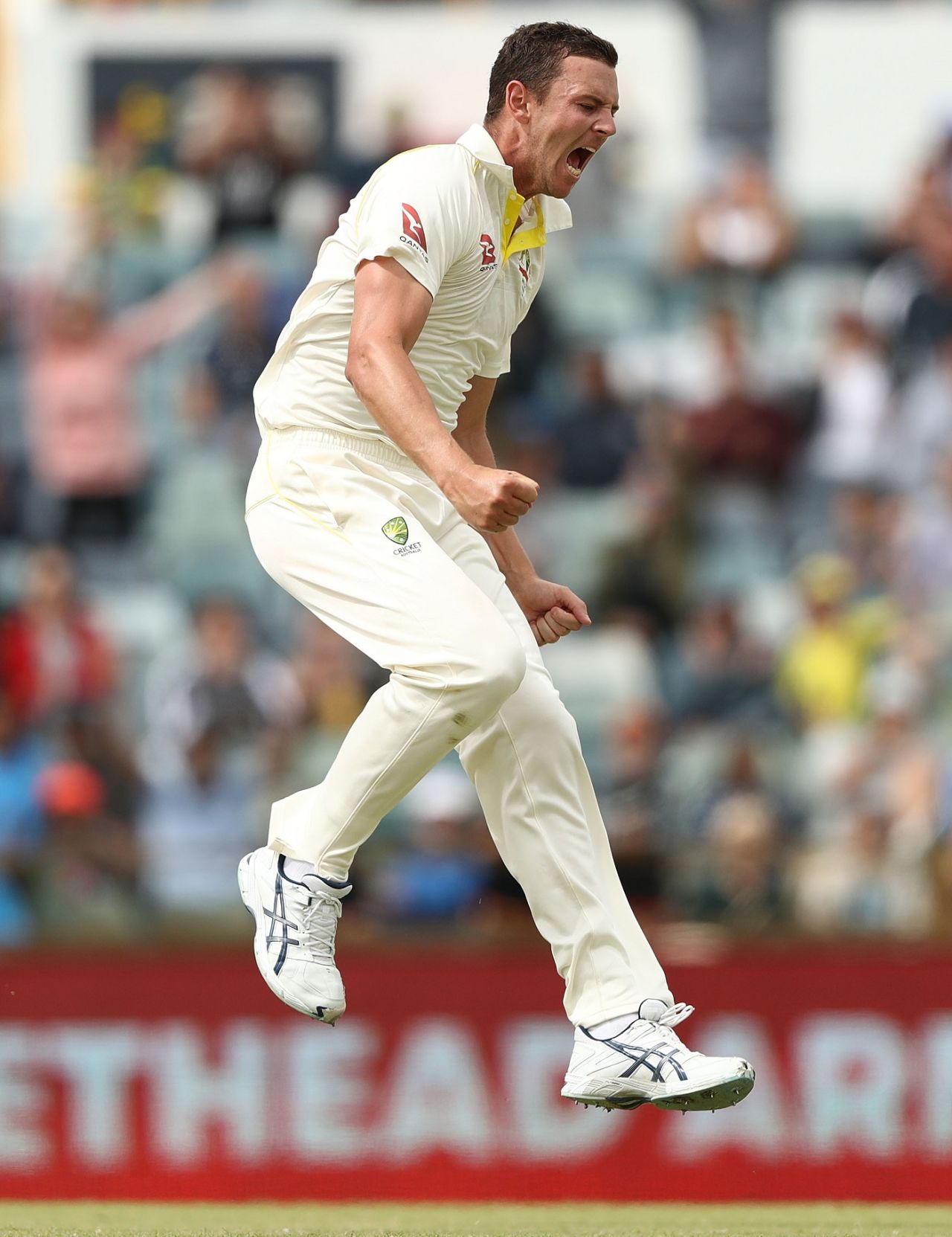 Josh Hazlewood was impeccable with his control, Australia v England, 3rd Test, Perth, 5th day, December 18, 2017
