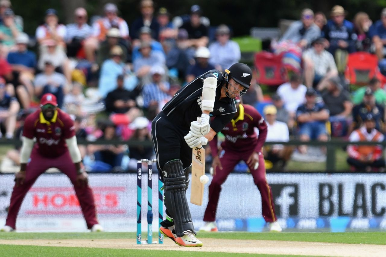 George Worker struck his second consecutive fifty, New Zealand v West Indies, 2nd ODI, Christchurch, December 23, 2017