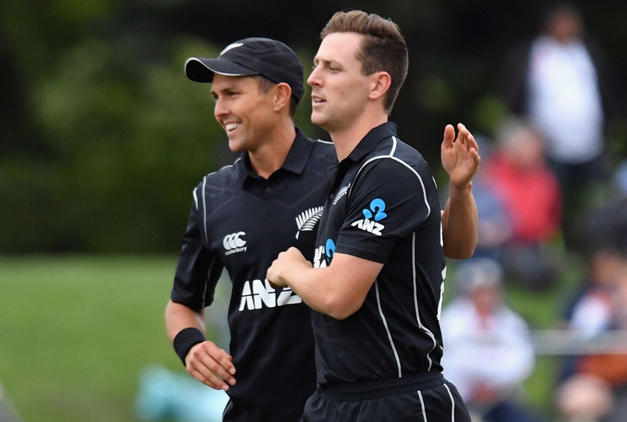Trent Boult and Matt Henry skittled out West Indies' top order quickly, New Zealand v West Indies, 3rd ODI, Christchurch, December 26, 2017