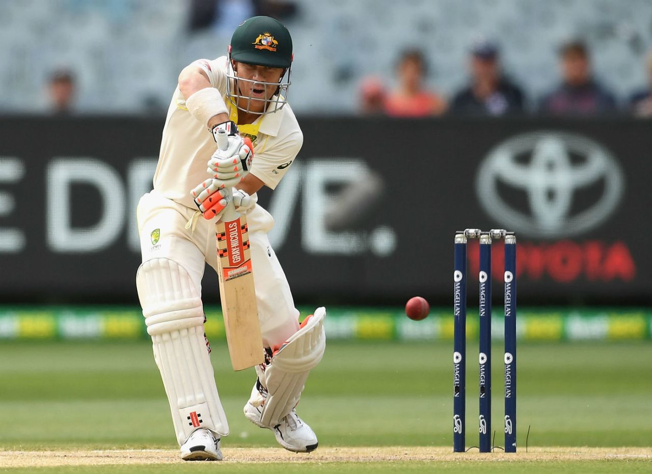 David Warner completed the slowest fifty of his Test career, Australia vs England, fourth Test, fifth day, December 30, 2017