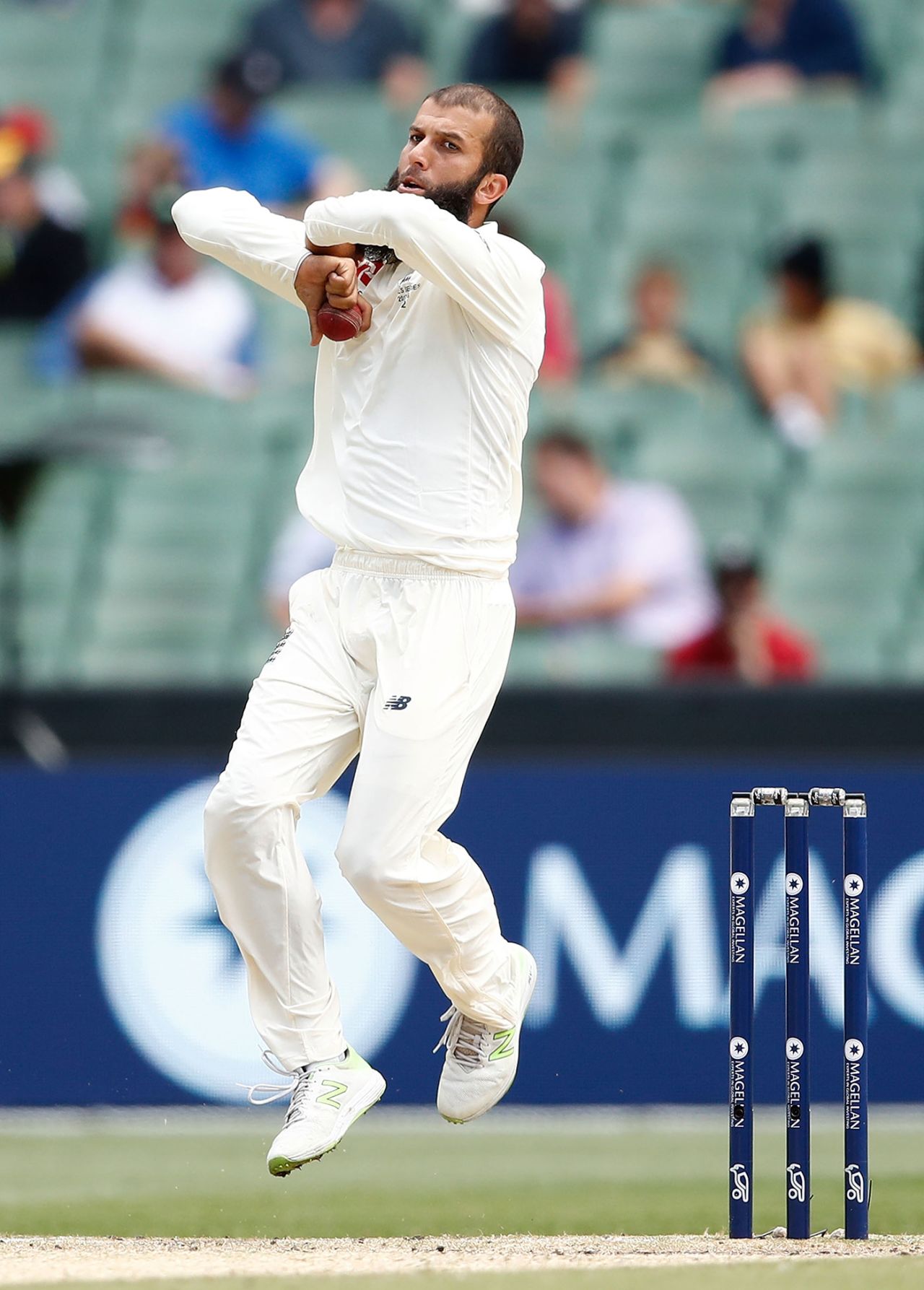 Moeen Ali continued to struggle to make an impact, Australia v England, 4th Test, Melbourne, 5th day, December 30, 2017