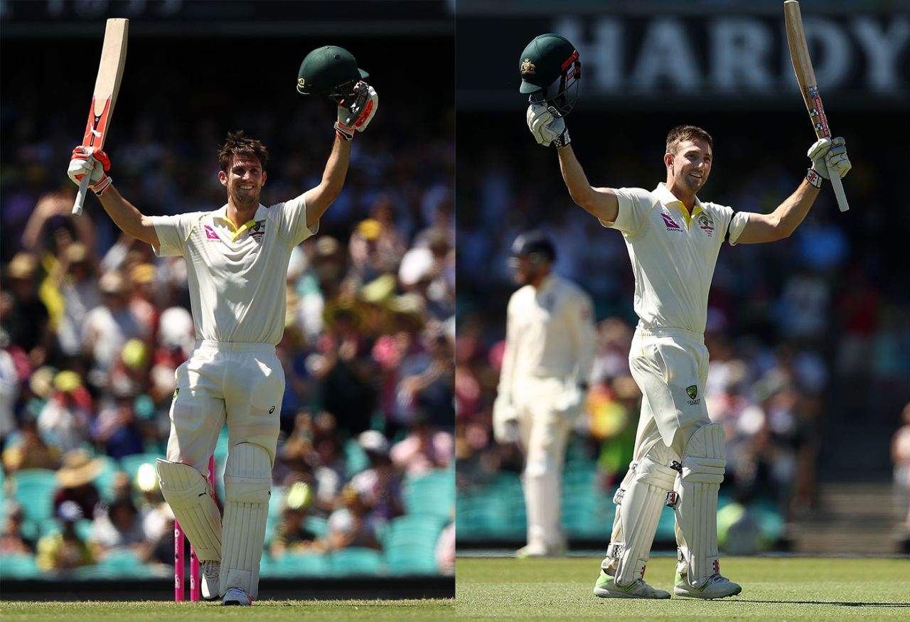 A special day for the Marsh family, Australia v England, 5th Test, Sydney, 4th day, January 7, 2018