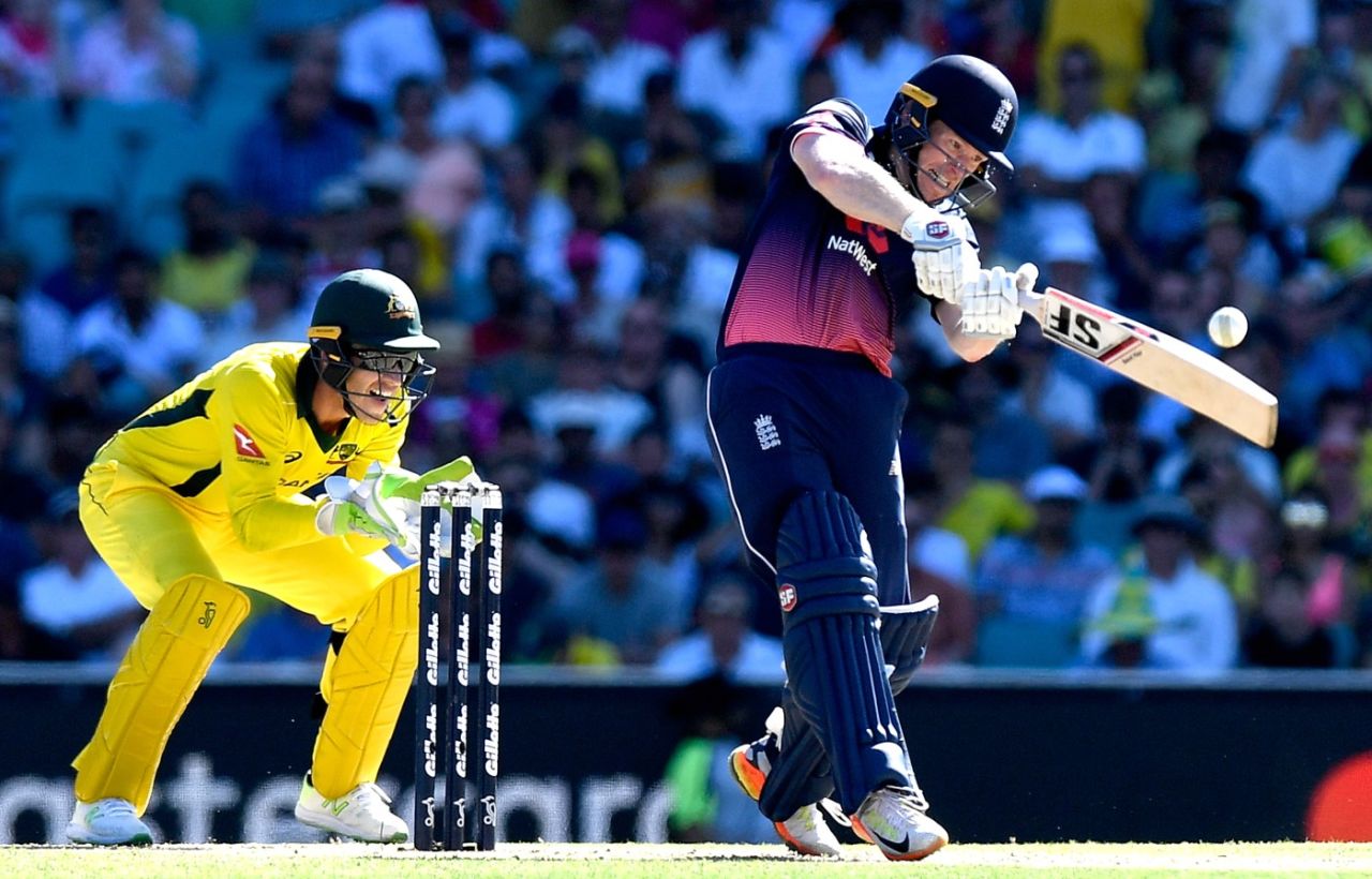 Eoin Morgan was quick on anything short, Australia v England, 3rd ODI, Sydney, January 21, 2018