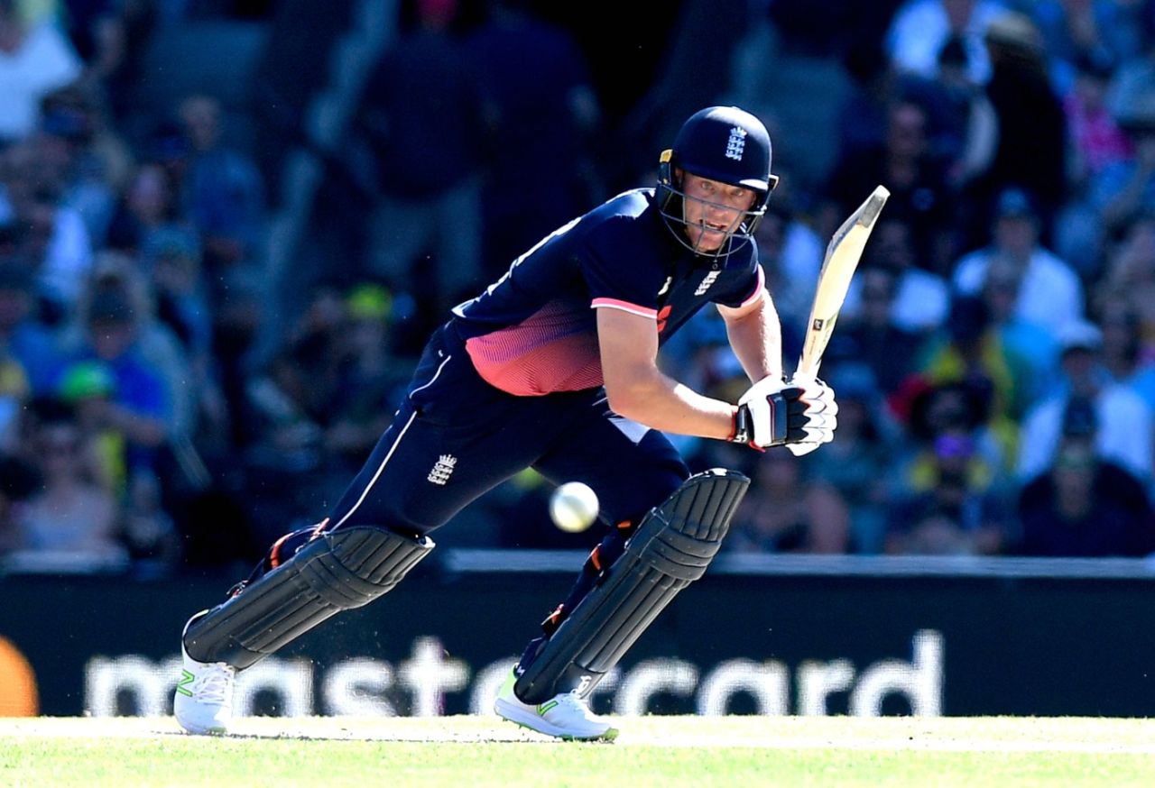 Jos Buttler revived England with a sprightly fifty, Australia v England, 3rd ODI, Sydney, January 21, 2018