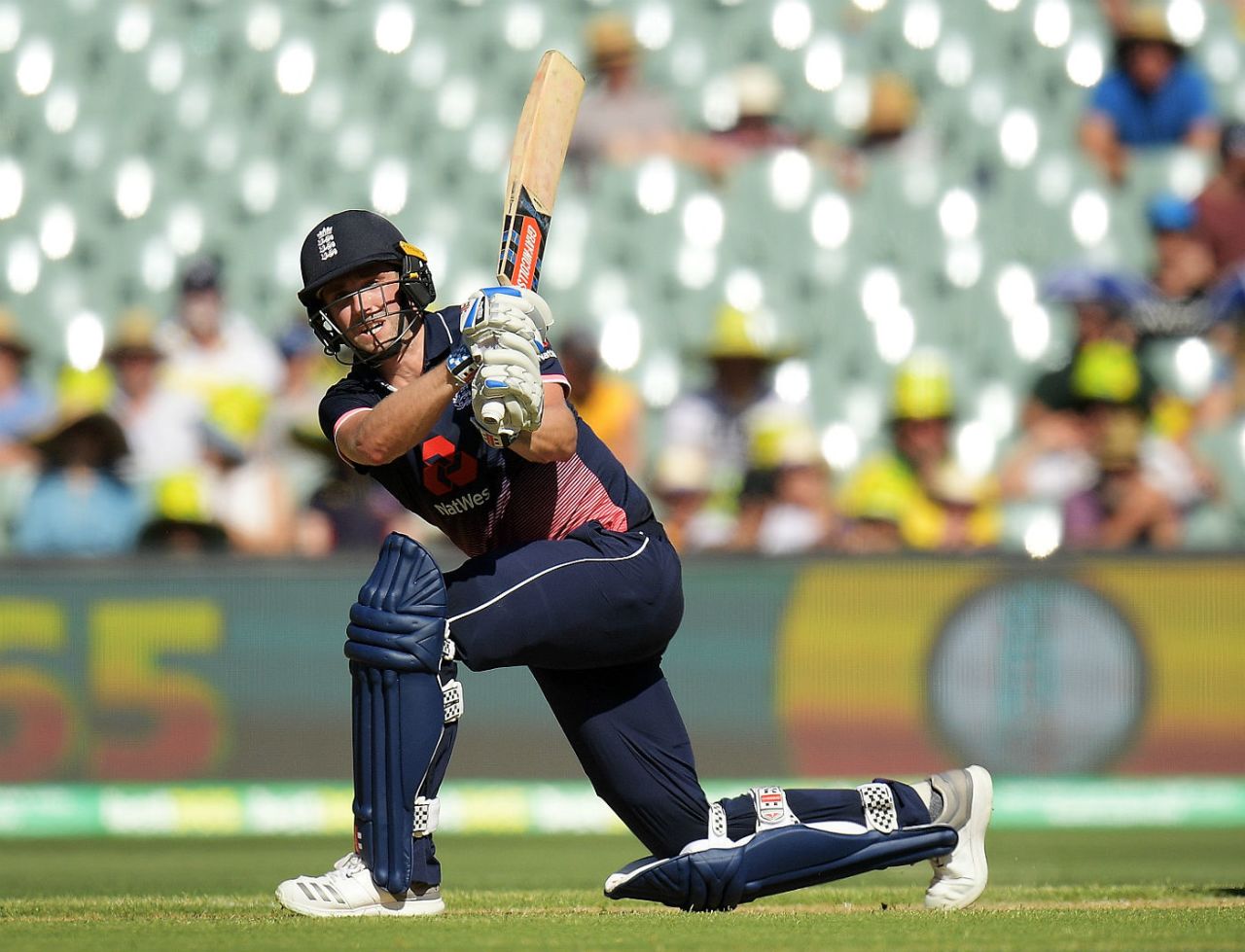 Chris Woakes made a battling 78 to revive England at Adelaide, Australia v England, 4th ODI, Adelaide, January 26, 2018
