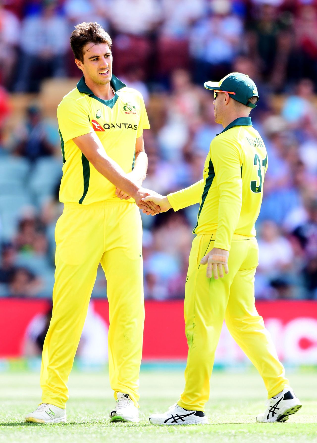 Pat Cummins claimed a four-wicket haul, Australia v England, 4th ODI, Adelaide, January 26, 2018