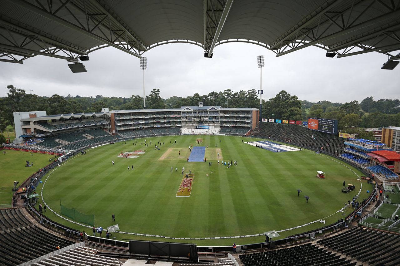 A view of the Wanderers Stadium, South Africa v India, 3rd Test, Johannesburg, 4th day, January 27, 2018
