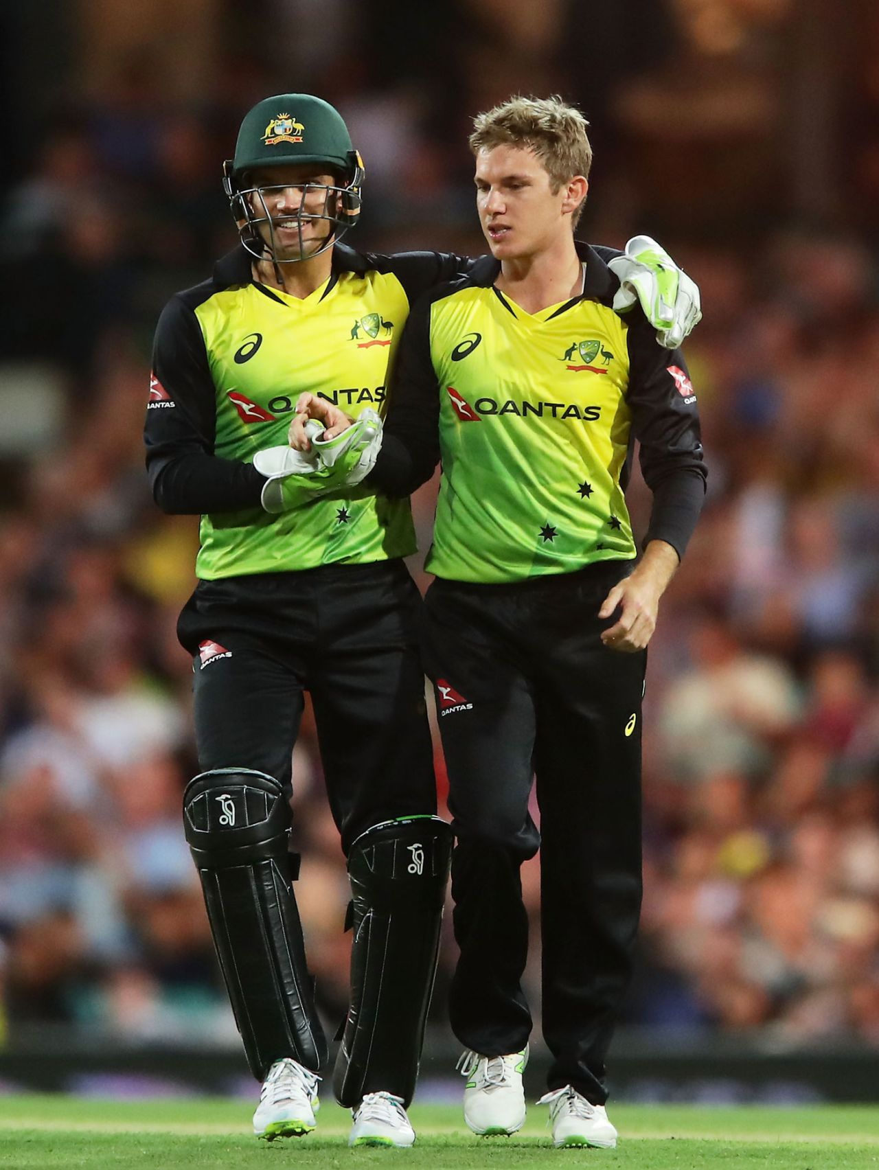 Adam Zampa claimed 1 for 21, Australia v New Zealand, Trans-Tasman T20, Sydney, February 3, 2018