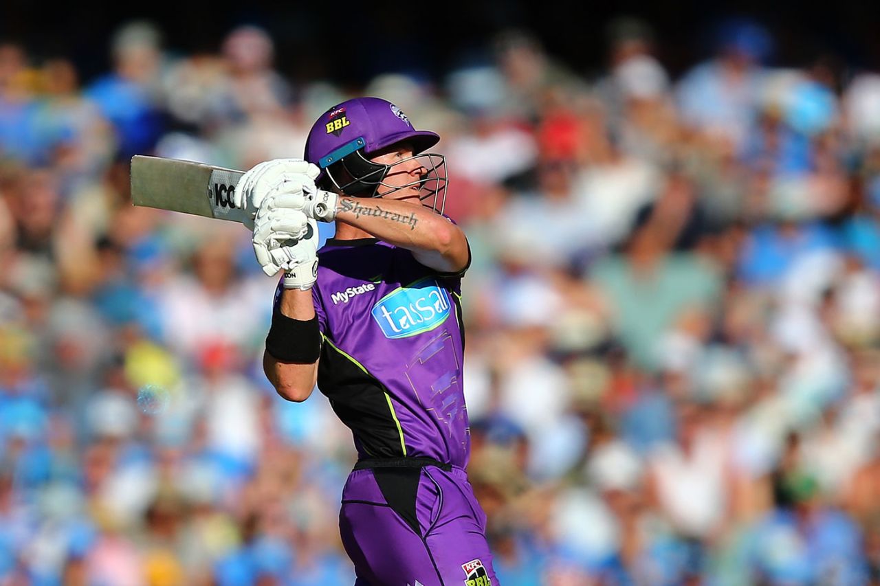 D'Arcy Short capped a magnificent BBL with another half-century, Adelaide Strikers v Hobart Hurricanes, BBL 2017-18, final, Adelaide, February 4, 2018