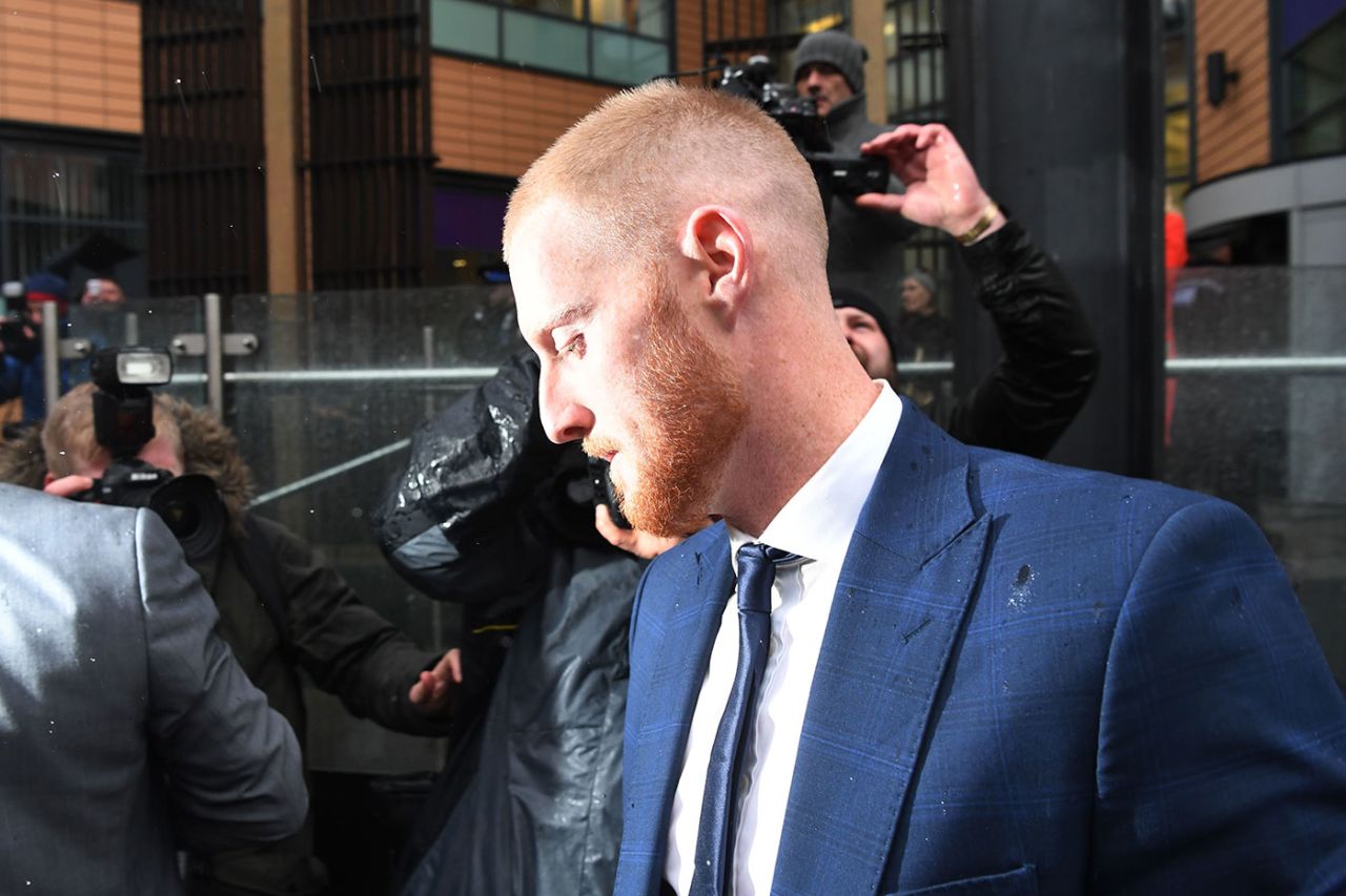 Ben Stokes pleaded not guilty to affray, Bristol, February 13, 2018