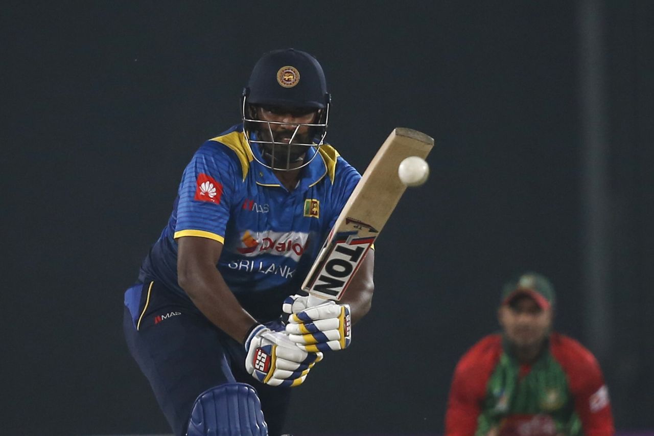Thisara Perera batted at a strike-rate of over 200, Bangladesh v Sri Lanka, 1st T20I, Mirpur, February 15, 2018