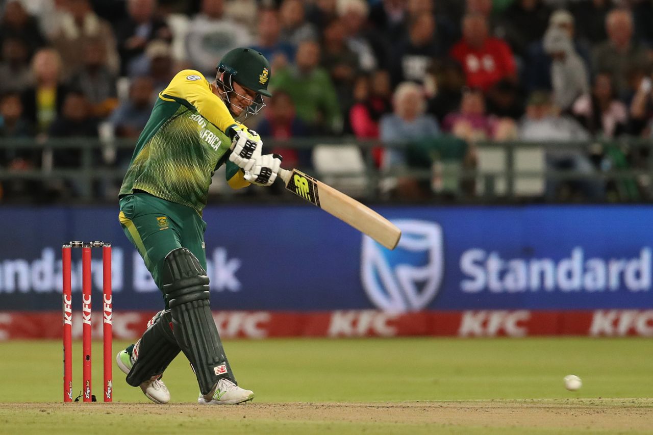 David Miller found his fluency early, South Africa v India, 3rd T20I, Cape Town, February 24, 2018