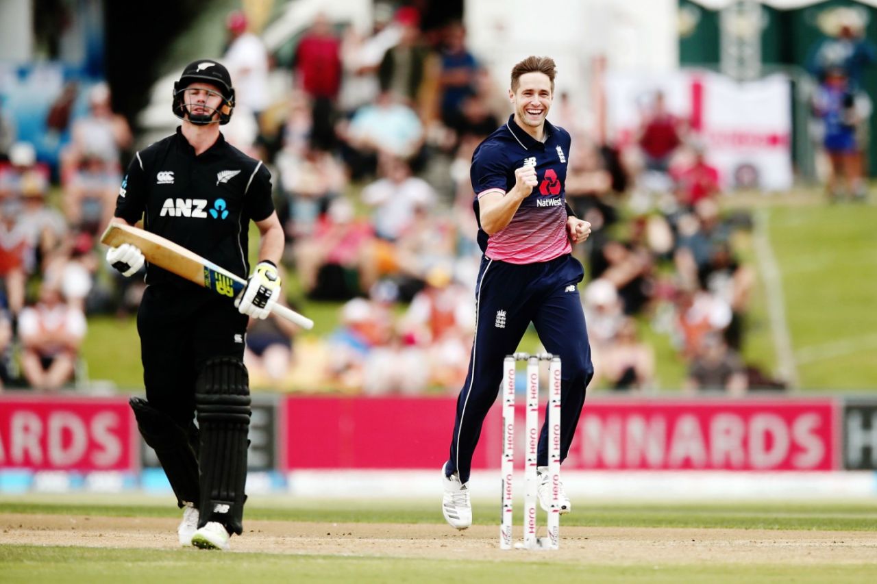 Chris Woakes struck twice early, New Zealand v England, 2nd ODI, Mount Maunganui, February 28, 2018