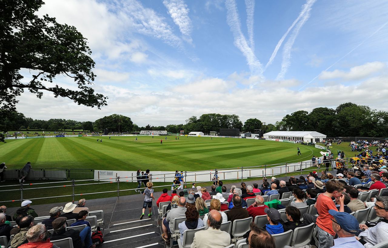 Malahide Cricket Ground in Dublin, June 17, 2016