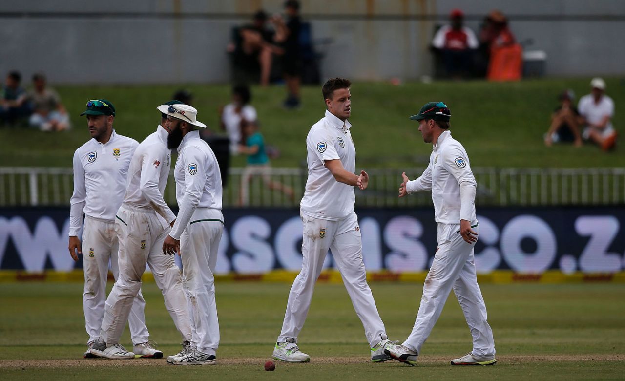 Morne Morkel picked up wickets late in the day, South Africa v Australia, 1st Test, Durban, 3rd day, March 3, 2018