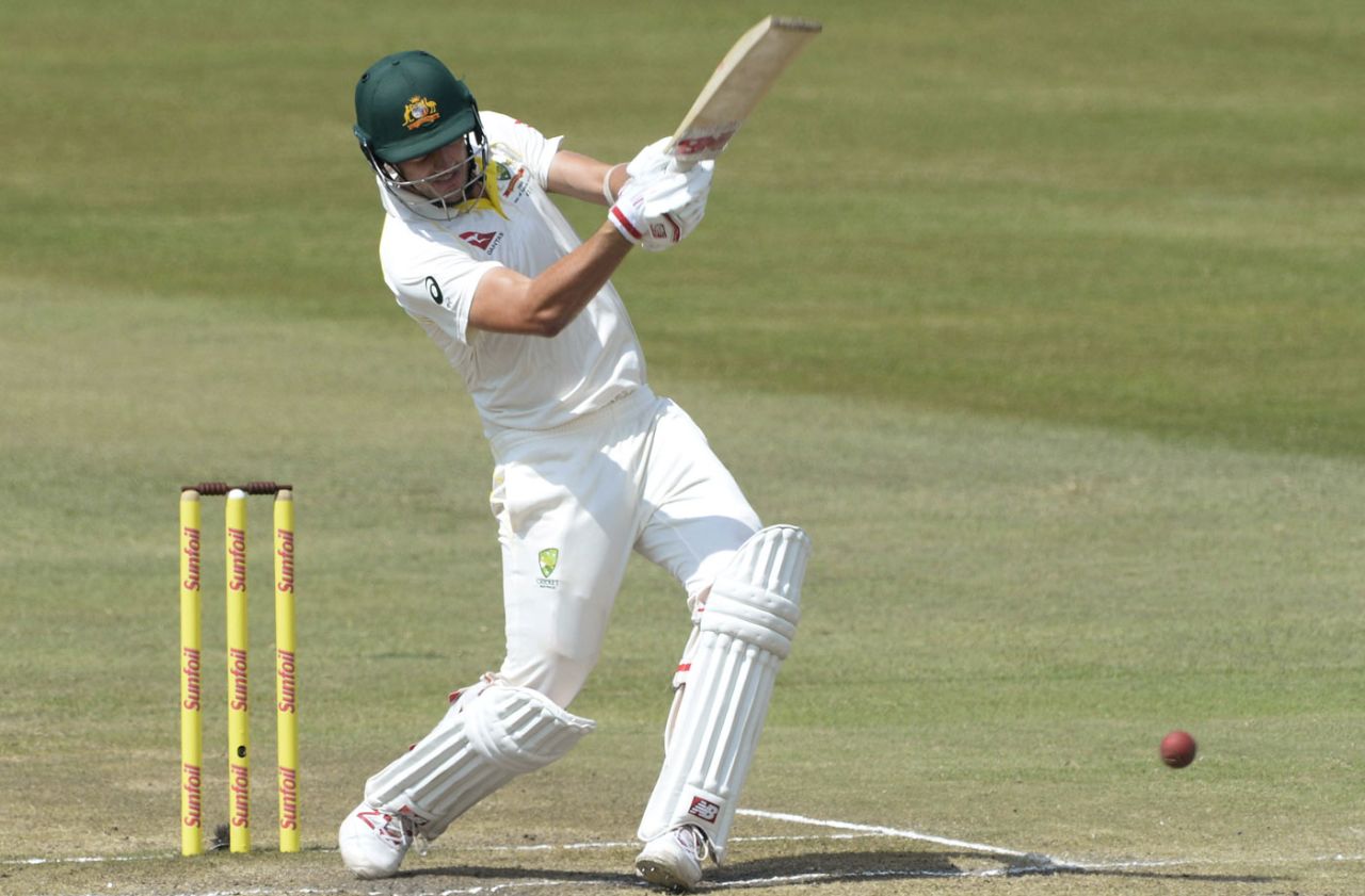 Pat Cummins helped lift the total further, South Africa v Australia, 1st Test, Durban, 4th day, March 4, 2018
