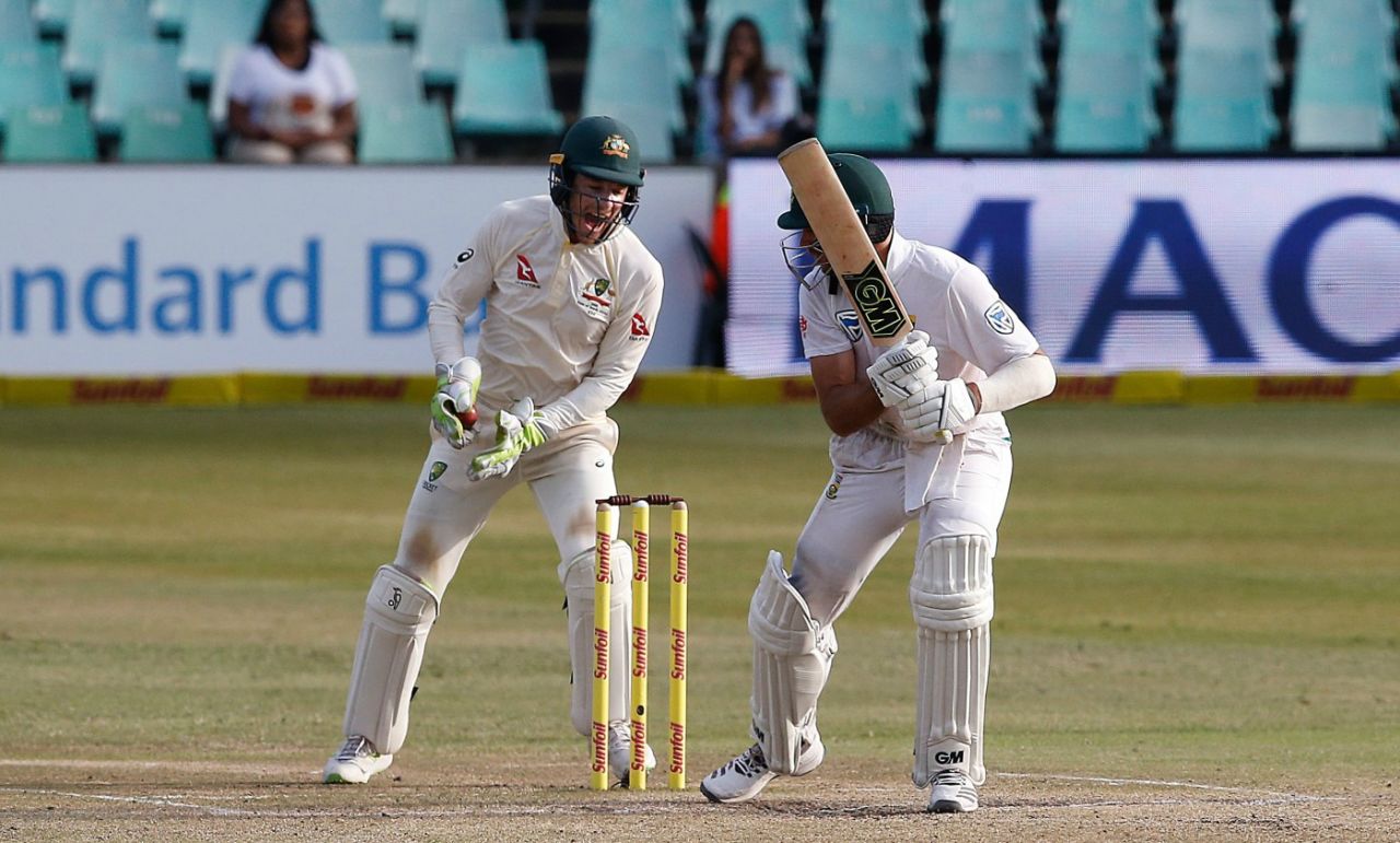 Aiden Markram was expertly caught by Tim Paine, South Africa v Australia, 1st Test, Durban, 4th day, March 4, 2018