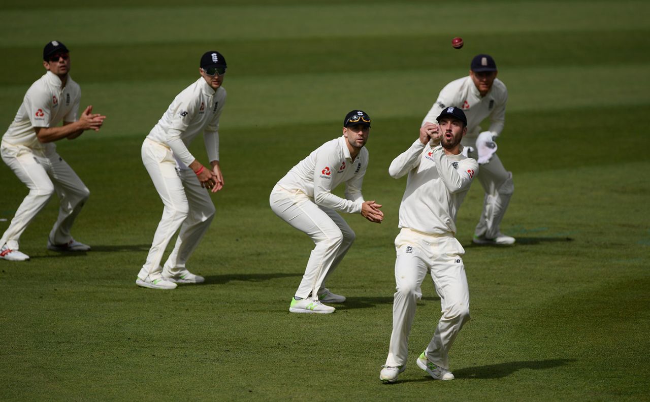 James Vince spilled a chance in the gully, New Zealand XI v England XI, Tour match, Hamilton, 1st day, March 16, 2018
