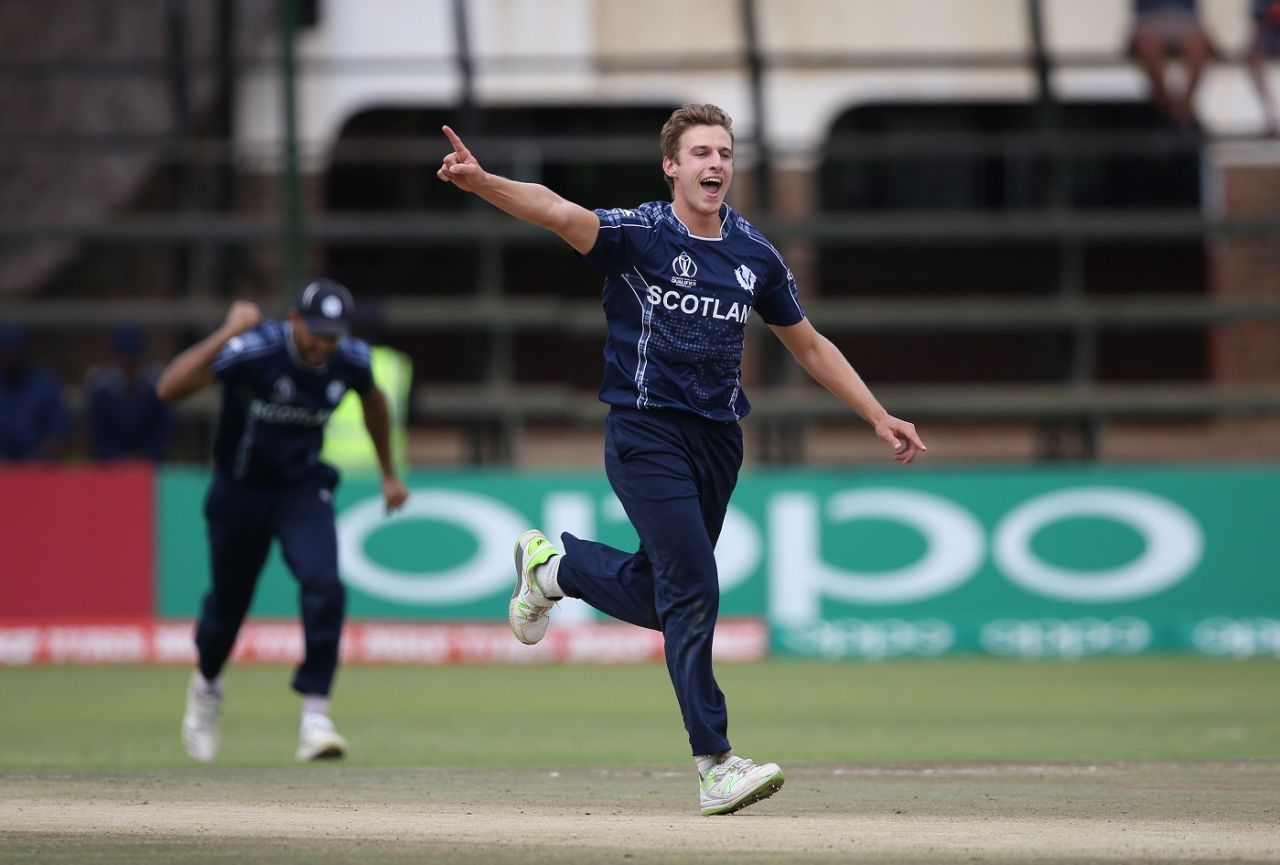 Brad Wheal's early strikes pushed Ireland back, Ireland v Scotland, World Cup Qualifier, Super Sixes, Harare, March 18, 2018