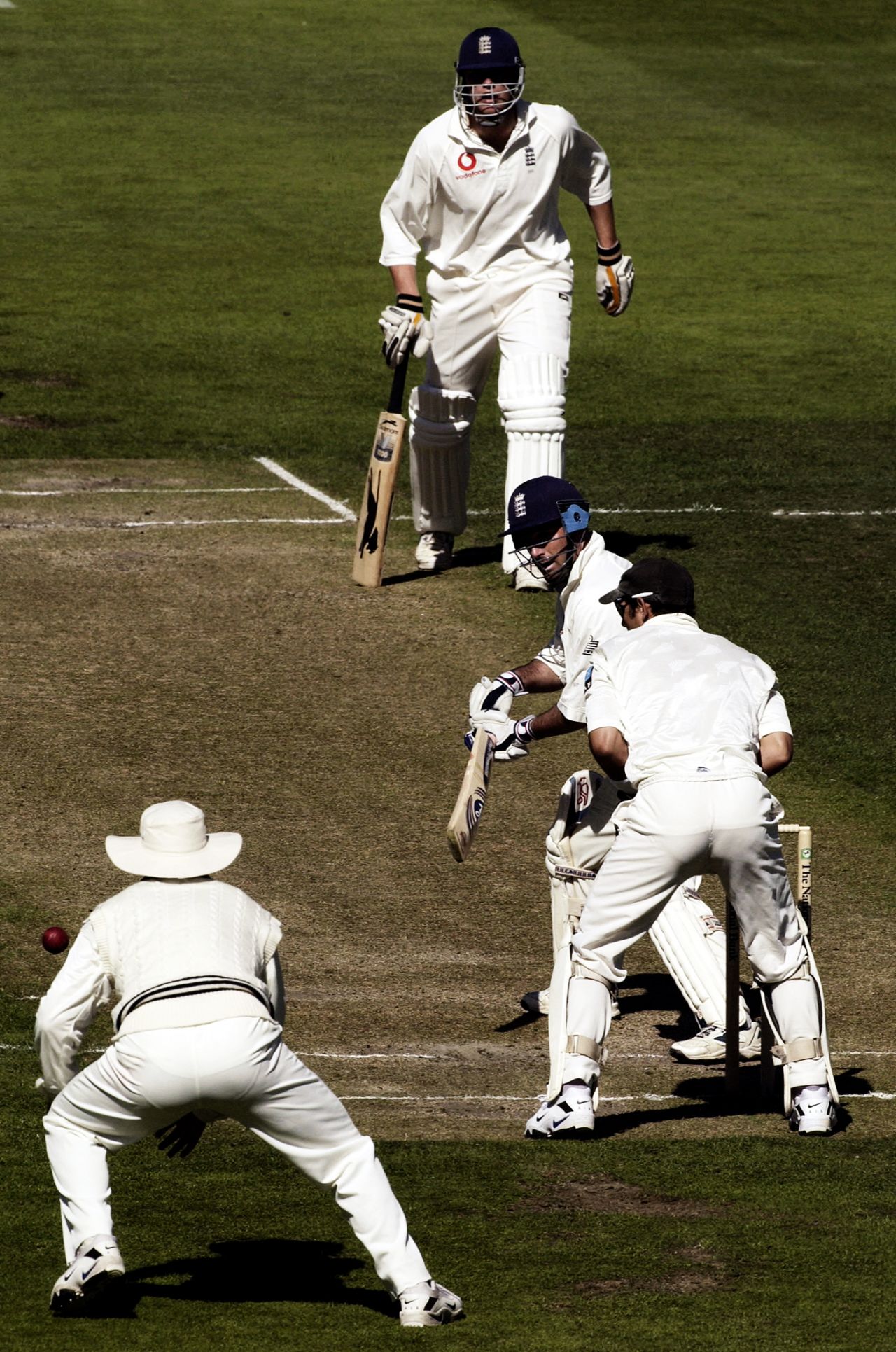Graham Thorpe made 200 not out, New Zealand v England, 1st Test, Christchurch, 3rd day, March 15, 2002