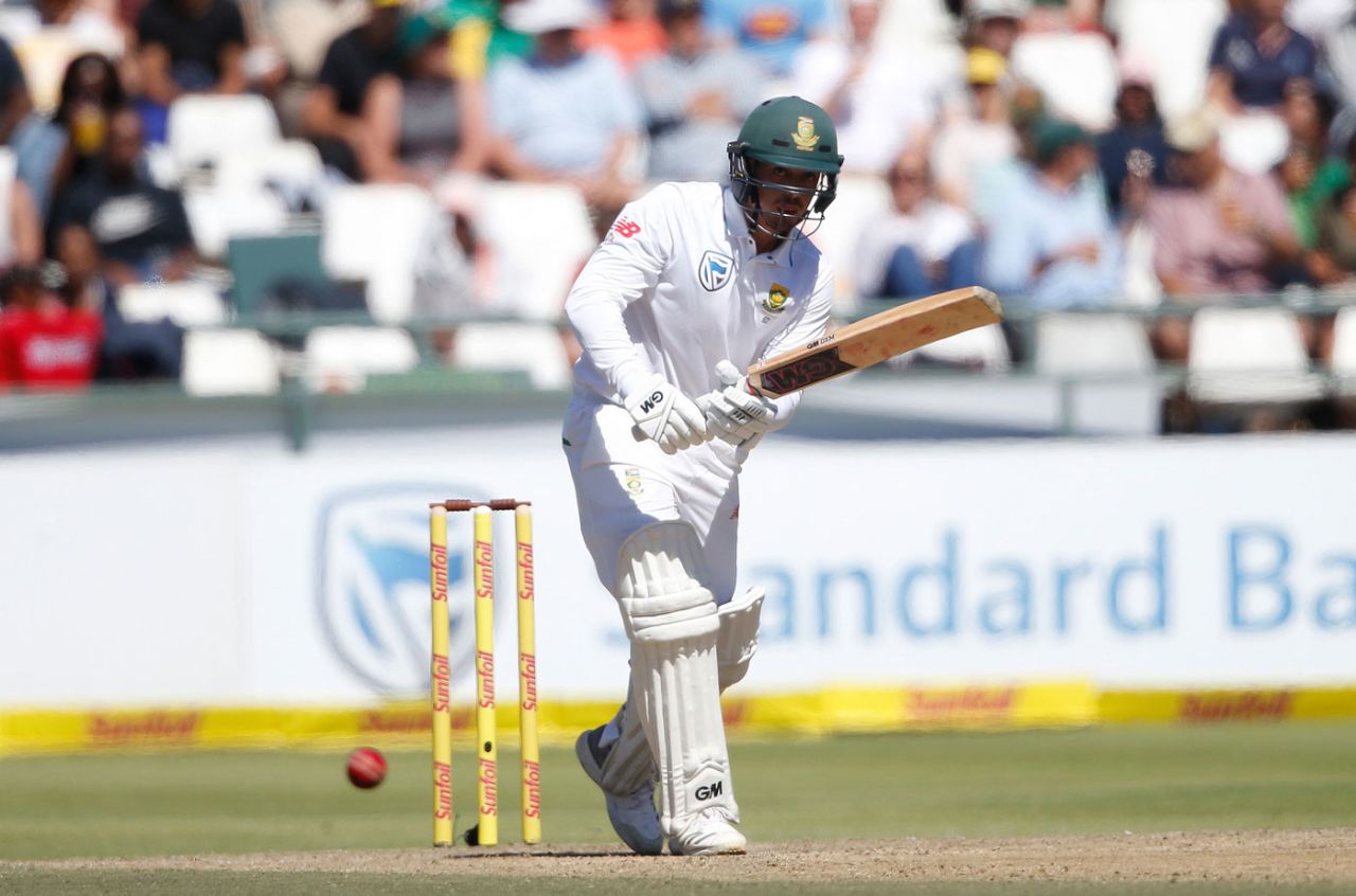 Quinton de Kock played well for a half-century, South Africa v Australia, 3rd Test, Cape Town, 4th day, March 25, 2018