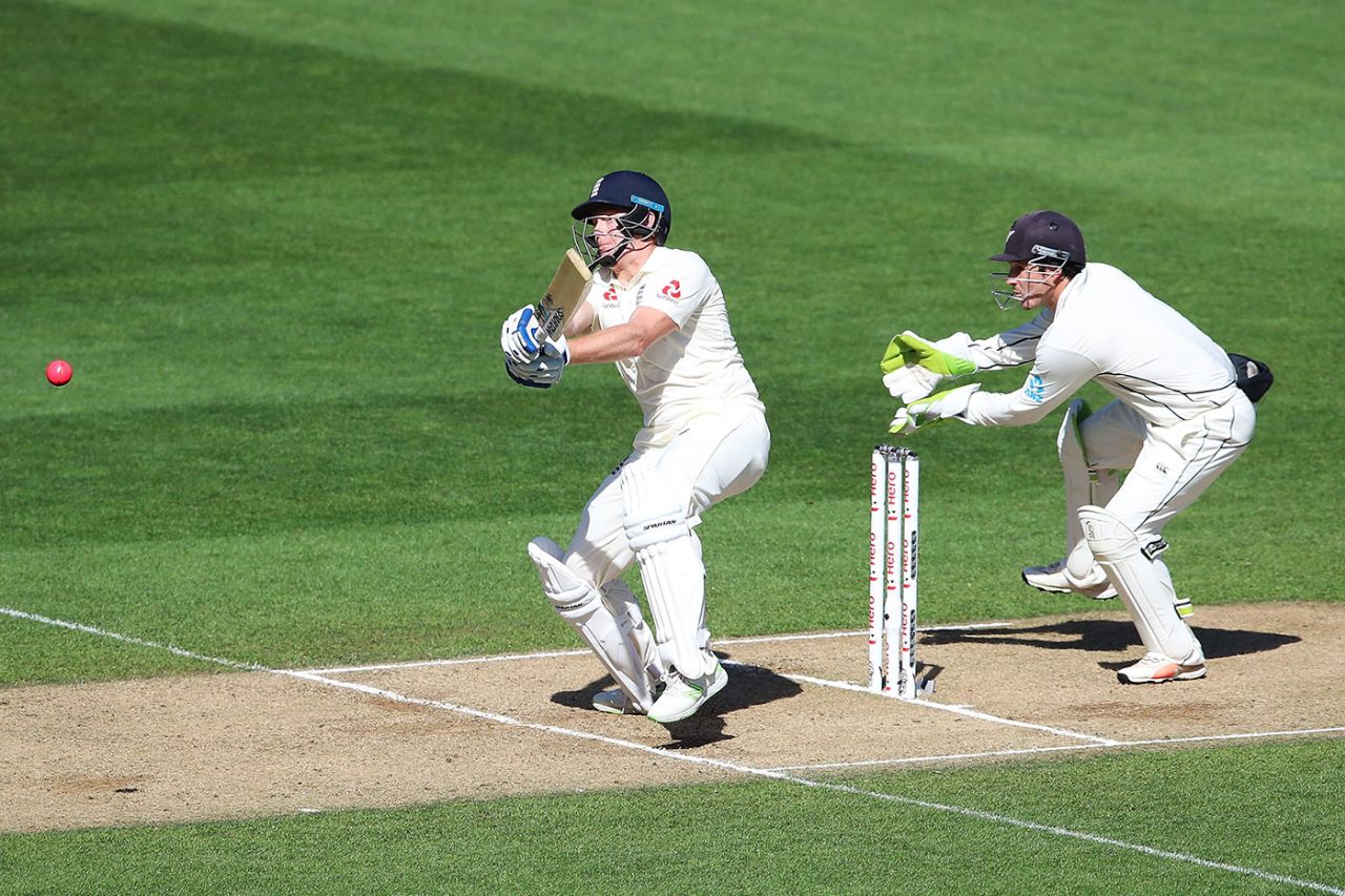 Jonny Bairstow picked out midwicket with a pull, New Zealand v England, 1st Test, Auckland, 5th day, March 26, 2018