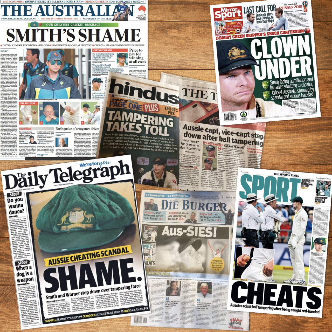 Test cricket was front page news across the world over the past two days, for all the wrong reasons