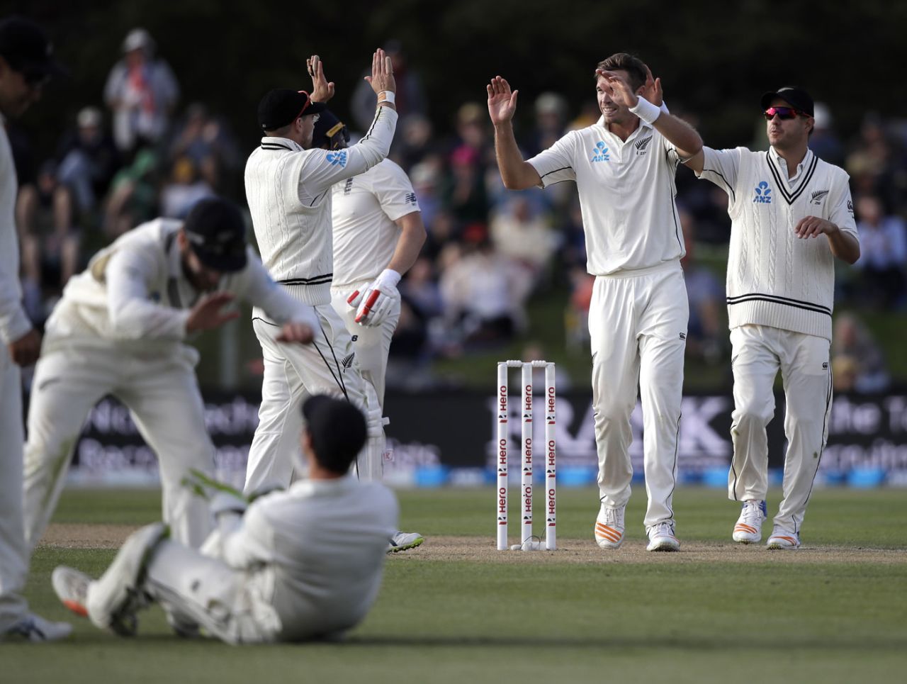 Tim Southee broke England's second-wicket stand, New Zealand v England, 2nd Test, Christchurch, 3rd day, April 1, 2018