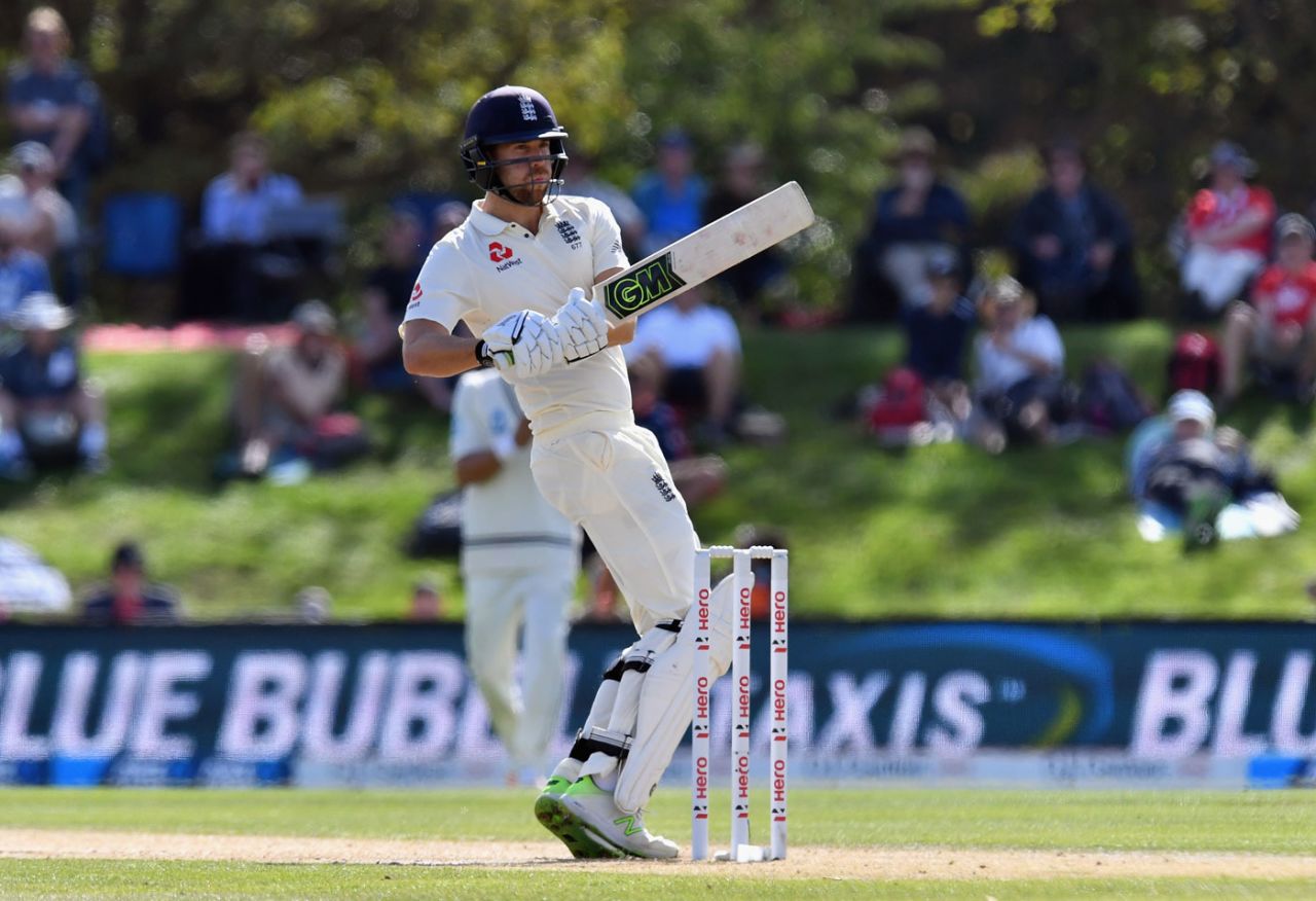 Dawid Malan swivels to pull, New Zealand v England, 2nd Test, Christchurch, 4th day, April 2, 2018