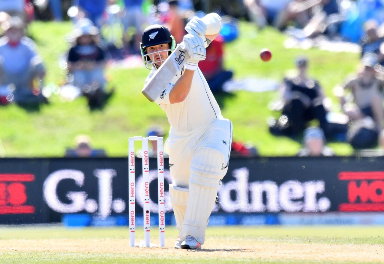BJ Watling helped steady the innings, New Zealand v England, 2nd Test, Christchurch, 5th day, April 3, 2018